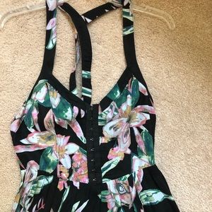 Tropical Floral Dress by Kimchi Blue